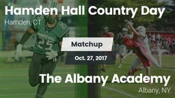 Matchup: Hamden Hall Country  vs. The Albany Academy 2017