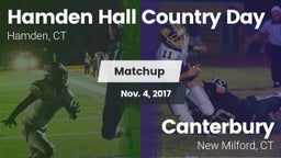 Matchup: Hamden Hall Country  vs. Canterbury  2017