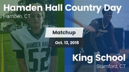 Matchup: Hamden Hall Country  vs. King School 2018
