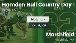 Matchup: Hamden Hall Country  vs. Marshfield  2018