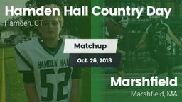 Matchup: Hamden Hall Country  vs. Marshfield  2018