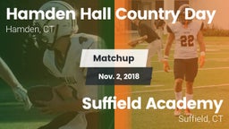 Matchup: Hamden Hall Country  vs. Suffield Academy 2018