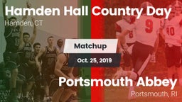 Matchup: Hamden Hall Country  vs. Portsmouth Abbey  2019