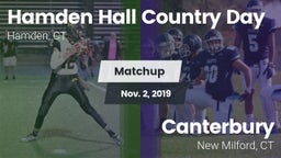 Matchup: Hamden Hall Country  vs. Canterbury  2019