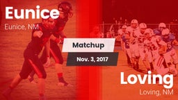 Matchup: Eunice vs. Loving  2017