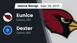 Recap: Eunice  vs. Dexter  2019