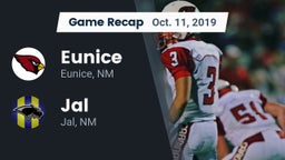 Recap: Eunice  vs. Jal  2019
