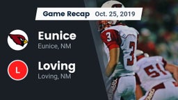 Recap: Eunice  vs. Loving  2019