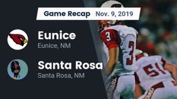 Recap: Eunice  vs. Santa Rosa  2019