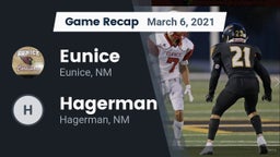 Recap: Eunice  vs. Hagerman  2021