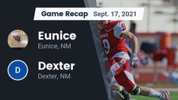 Recap: Eunice  vs. Dexter  2021