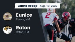Recap: Eunice  vs. Raton  2022