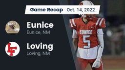 Recap: Eunice  vs. Loving  2022