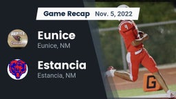Recap: Eunice  vs. Estancia  2022