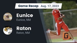 Recap: Eunice  vs. Raton  2023