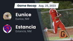 Recap: Eunice  vs. Estancia  2023