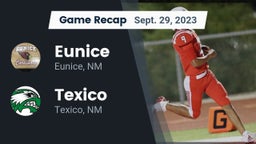 Recap: Eunice  vs. Texico  2023
