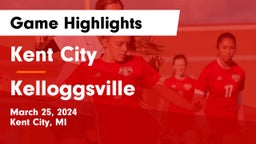 Kent City  vs Kelloggsville  Game Highlights - March 25, 2024