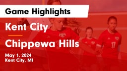 Kent City  vs Chippewa Hills  Game Highlights - May 1, 2024