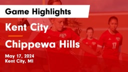 Kent City  vs Chippewa Hills  Game Highlights - May 17, 2024