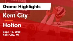 Kent City  vs Holton  Game Highlights - Sept. 16, 2020