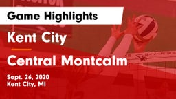 Kent City  vs Central Montcalm  Game Highlights - Sept. 26, 2020