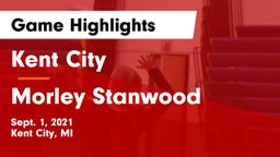 Kent City  vs Morley Stanwood  Game Highlights - Sept. 1, 2021