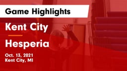 Kent City  vs Hesperia  Game Highlights - Oct. 13, 2021