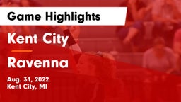 Kent City  vs Ravenna Game Highlights - Aug. 31, 2022