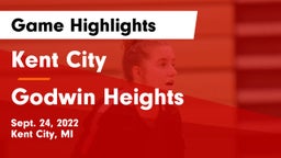 Kent City  vs Godwin Heights Game Highlights - Sept. 24, 2022