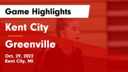 Kent City  vs Greenville  Game Highlights - Oct. 29, 2022