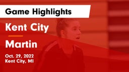 Kent City  vs Martin  Game Highlights - Oct. 29, 2022