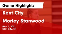 Kent City  vs Morley Stanwood  Game Highlights - Nov. 2, 2022