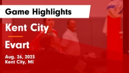 Kent City  vs Evart Game Highlights - Aug. 26, 2023