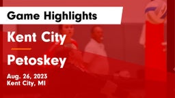 Kent City  vs Petoskey  Game Highlights - Aug. 26, 2023