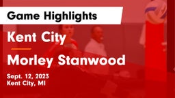 Kent City  vs Morley Stanwood  Game Highlights - Sept. 12, 2023