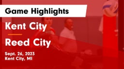 Kent City  vs Reed City  Game Highlights - Sept. 26, 2023
