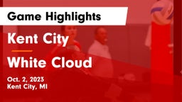 Kent City  vs White Cloud  Game Highlights - Oct. 2, 2023