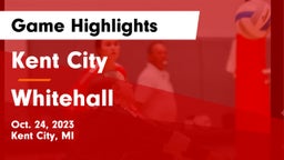 Kent City  vs Whitehall  Game Highlights - Oct. 24, 2023