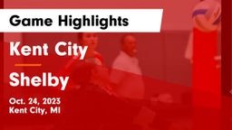 Kent City  vs Shelby  Game Highlights - Oct. 24, 2023