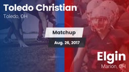 Matchup: Toledo Christian vs. Elgin  2017