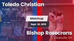 Matchup: Toledo Christian vs. Bishop Rosecrans  2019