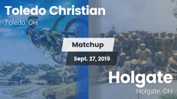 Matchup: Toledo Christian vs. Holgate  2019