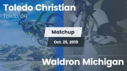 Matchup: Toledo Christian vs. Waldron  Michigan 2019
