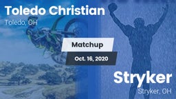 Matchup: Toledo Christian vs. Stryker  2020
