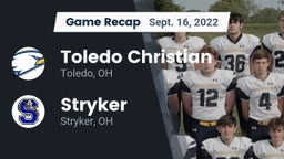 Recap: Toledo Christian  vs. Stryker  2022