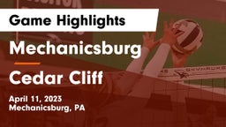 Mechanicsburg  vs Cedar Cliff  Game Highlights - April 11, 2023