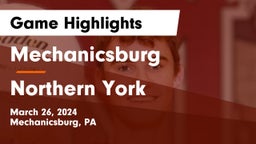 Mechanicsburg  vs Northern York  Game Highlights - March 26, 2024
