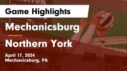 Mechanicsburg  vs Northern York  Game Highlights - April 17, 2024