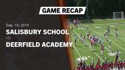 Recap: Salisbury School  vs. Deerfield Academy 2015